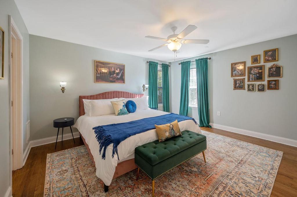 New Victorian Theme, 3Br, Lrg Backyard Close To Pnc Arena, Downtown, And Rdu Airport Raleigh Ngoại thất bức ảnh