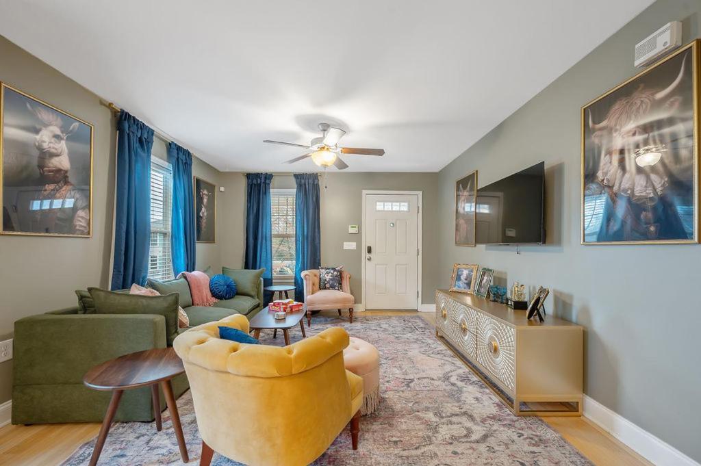 New Victorian Theme, 3Br, Lrg Backyard Close To Pnc Arena, Downtown, And Rdu Airport Raleigh Ngoại thất bức ảnh
